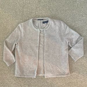 Ann Taylor beaded sweater set, size medium